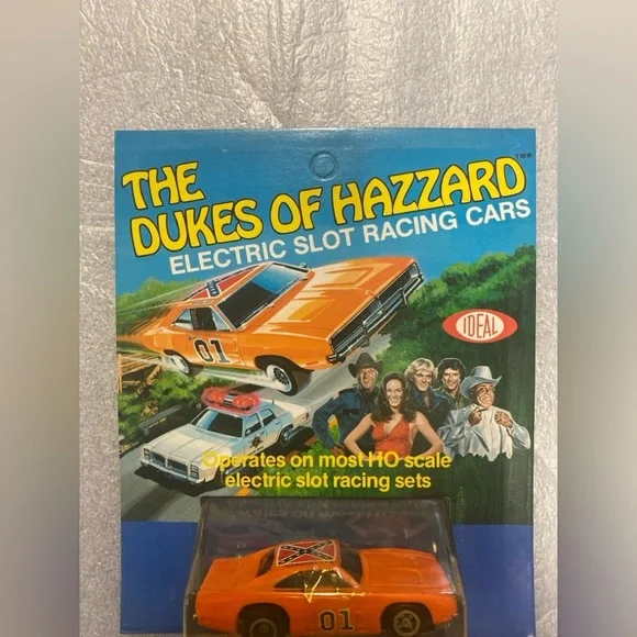 Vintage 1981 Ideal The Dukes Of Hazzard Dodge Charger General Lee Slot Car New! - Picture 3 of 9